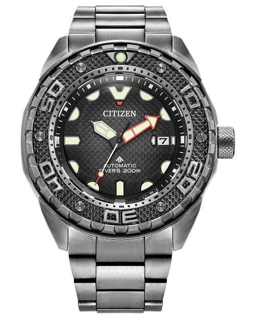 Promaster Dive Automatic Black Dial Super Titanium Bracelet NB6004